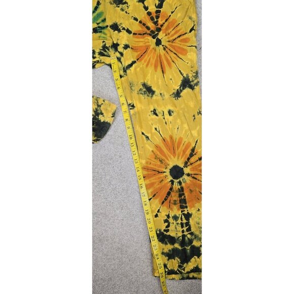 Rising International Overalls Jumpsuit Size Small Sun Tie Dye Hippie Boho Grunge - Picture 10 of 11